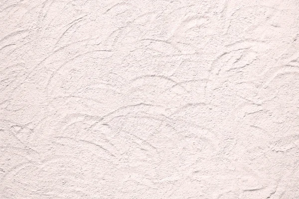 Texture photo of rough plaster wall with circular dabs in pink s — Stock Photo, Image