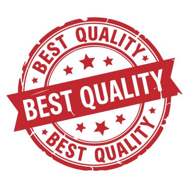 En iyi kalite pul. Pul Tasarımı Beyaz Arkaplanda İzole Edildi. Grunge Pullu Vektör İllüstrasyonu.