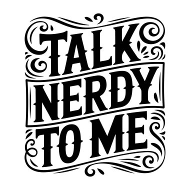 İnek gibi konuş benimle. Beyaz Arkaplanda Vektör Tasarımı İzole Edildi