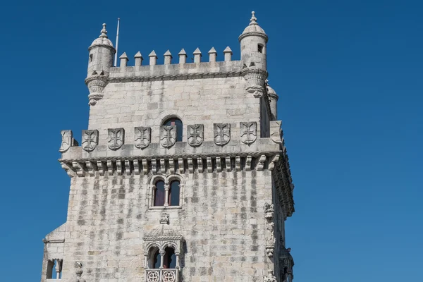 Torre de Belém no rio Tejo — Fotografia de Stock