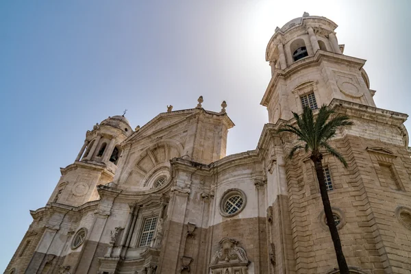 Vue sur la cathédrale. Cadix — Photo