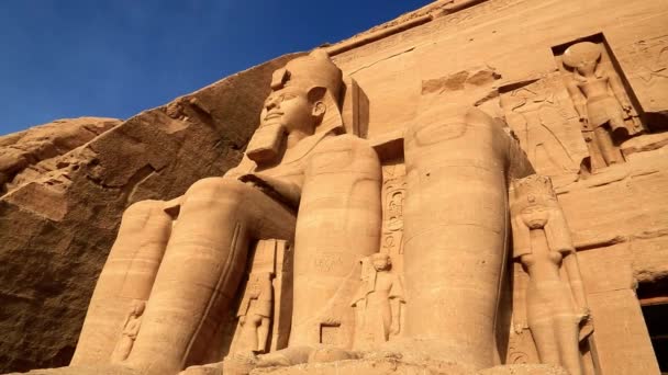 Abu simbel — Stockvideo