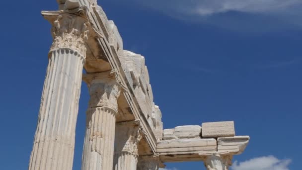 Arqueologia lateral Turquia — Vídeo de Stock