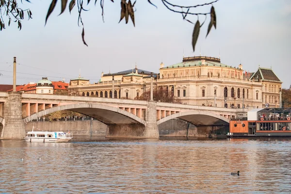 Prag bridge — Stockfoto