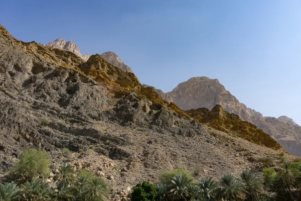 Kolorowe skały Oman — Zdjęcie stockowe