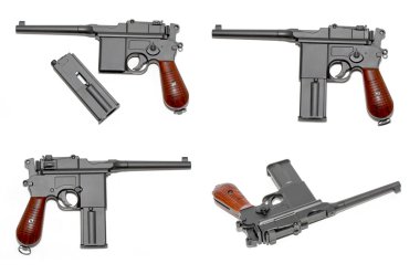 Tabanca Mauser M-72. Hava tabancası