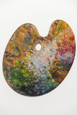 yağlı boya için palet