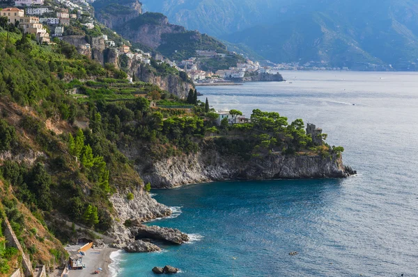 Amalfi Coast - Furore Rechtenvrije Stockafbeeldingen