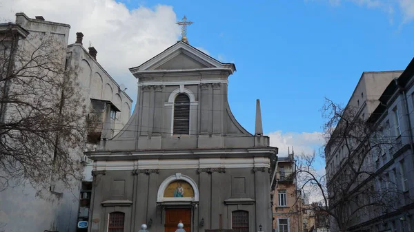 Church of St. Peter the Apostle in Odessa, built in the neo-baroque style in 1913.