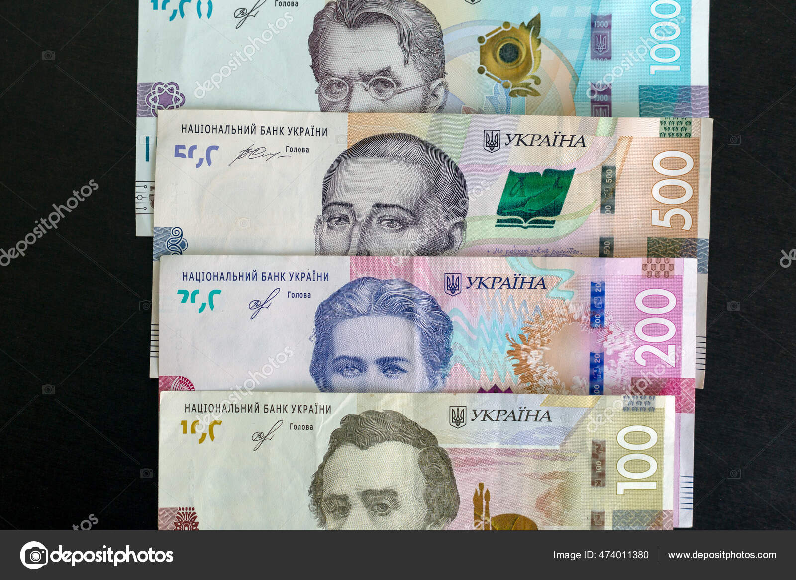 ウクライナのお金は1000 500 200リビアです 国内通貨 ウクライナ