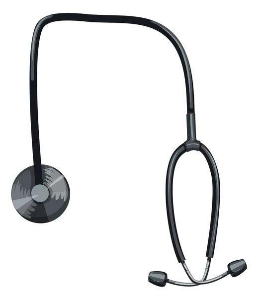 Stethoscope on white background — Stock Vector