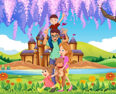 Park aile ayakta