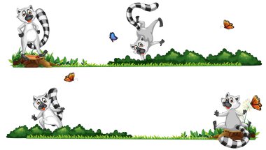 Lemurlar çimティーンエイ ジャーと白のタブレット