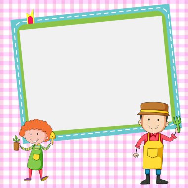 Gövde tasarımı ile iki bahçıvanlar