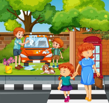 Açık aktiviteler yapan insanlar