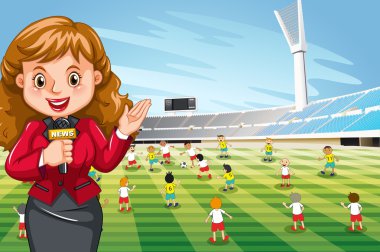 Muhabir raporlama spor haberleri