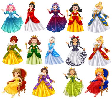 Queens farklı karakterler