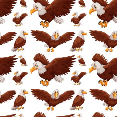 Uçan Kartallar ile sorunsuz arka plan