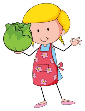 Kadın holding başkanı lahana