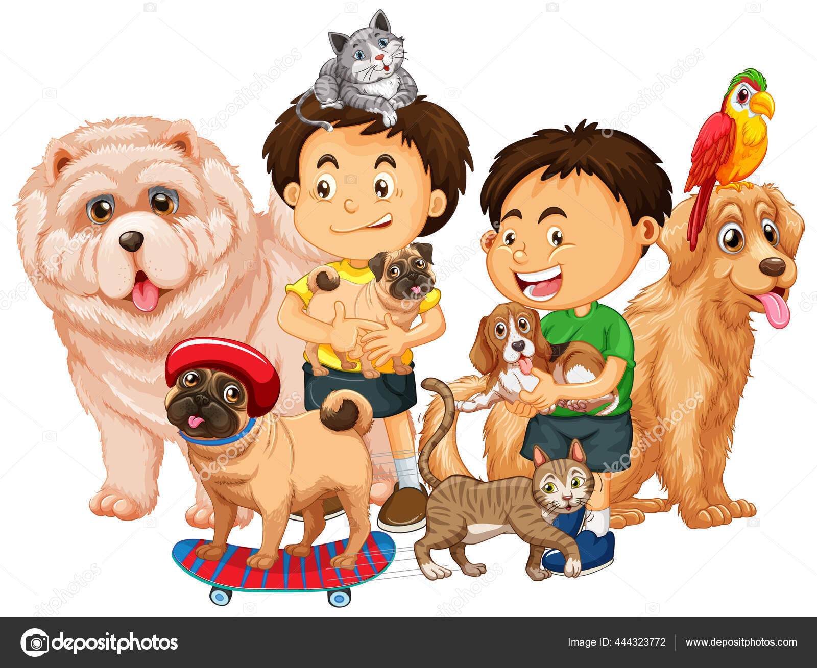 Group Pet Owner White Background Illustration Stock Vector Image by ©interactimages #444323772 Group Pet Owner White Background Illustration Stock Vector Image by ©interactimages #444323772