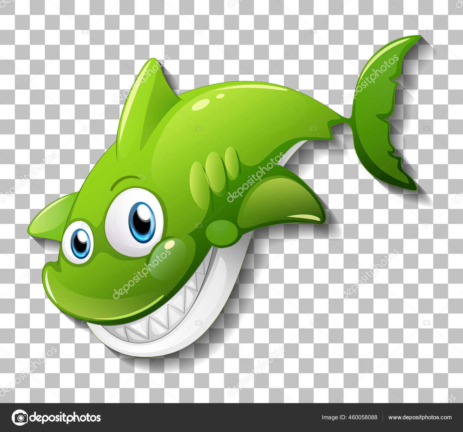 Baby Shark Clipart Transparent Stockvektoren Lizenzfreie Illustrationen Depositphotos