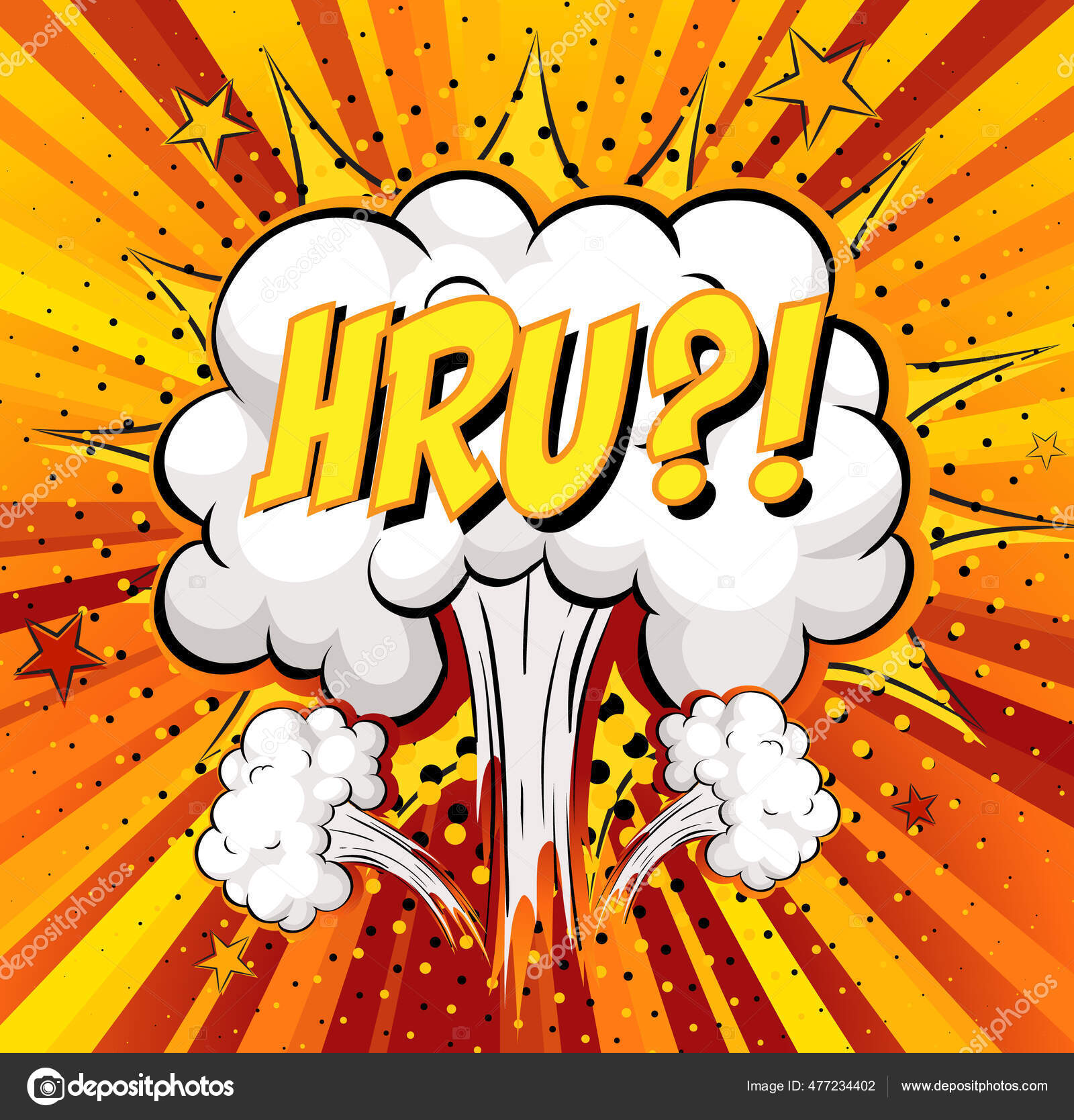 Pop Art Explosion Background Uh Oh Stock Vector (Royalty Free) 116299585