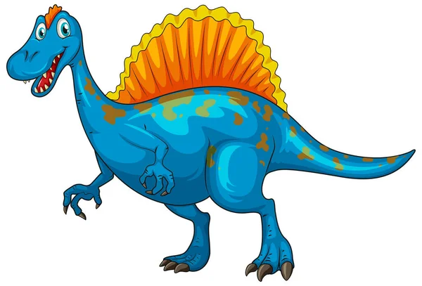 Ilustracja Postaci Dinozaura Spinozaura — Wektor stockowy