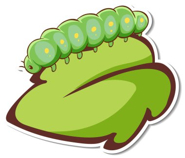 Yeşil solucanın çizgi film karakteri.