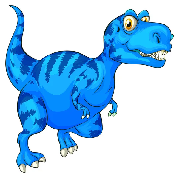 Een Raptorex Dinosaurus Cartoon Karakter Illustratie — Stockvector