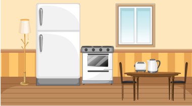 Mobilya resimli yemek odası iç tasarımı