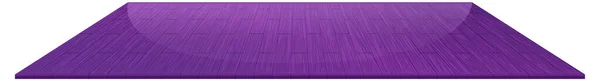 紫色木制地砖 白色底图隔离 — 图库矢量图片