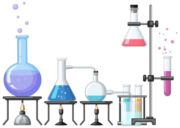 Στοιχείο Χημείας Στην Απεικόνιση Πίνακα — Διανυσματικό Αρχείο