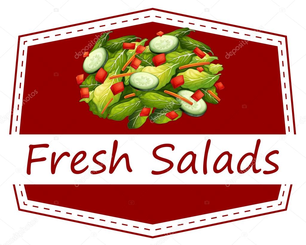 Fresh salads