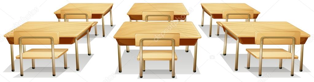 Tables and chairs
