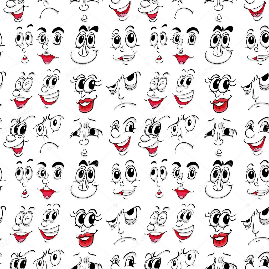 Facial expressions Stock Vector Image by ©interactimages #51973047