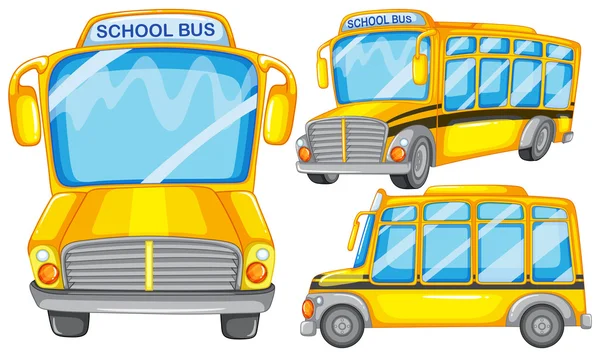 Schoolbus — Stockvector