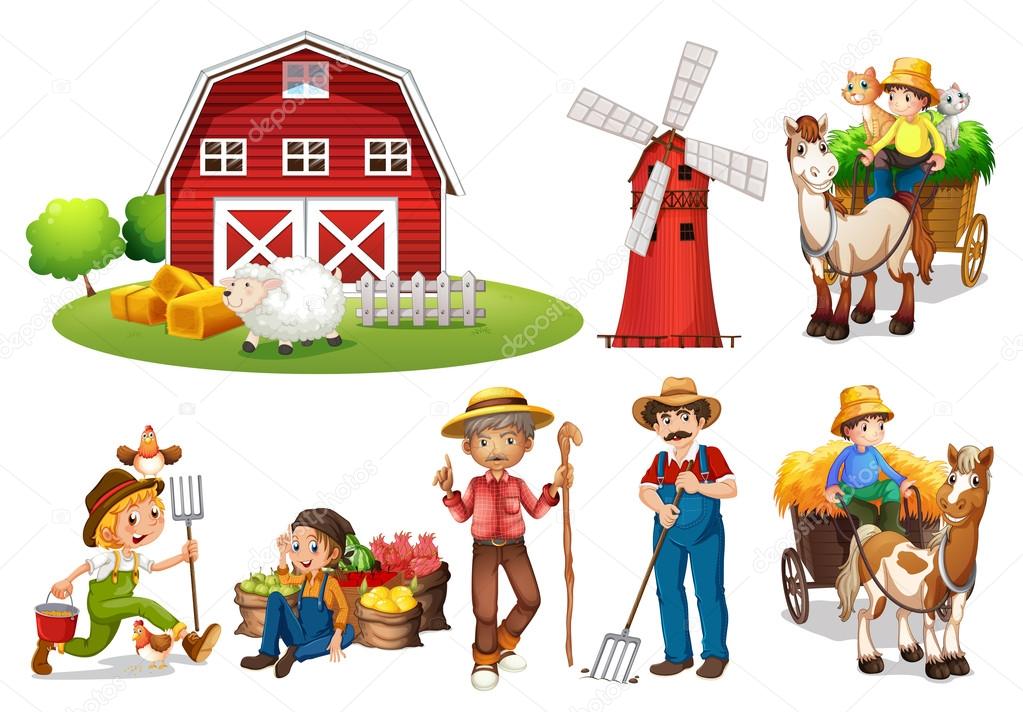 Agriculteur De Dessin Anime Images Vectorielles Agriculteur De Dessin Anime Vecteurs Libres De Droits Depositphotos
