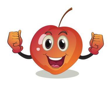 gülümseyen bir meyve