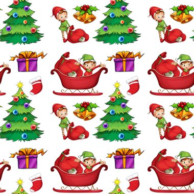 Dikişsiz Noel sarma