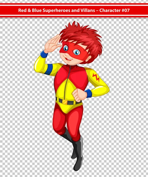 Superhero — Stock Vector