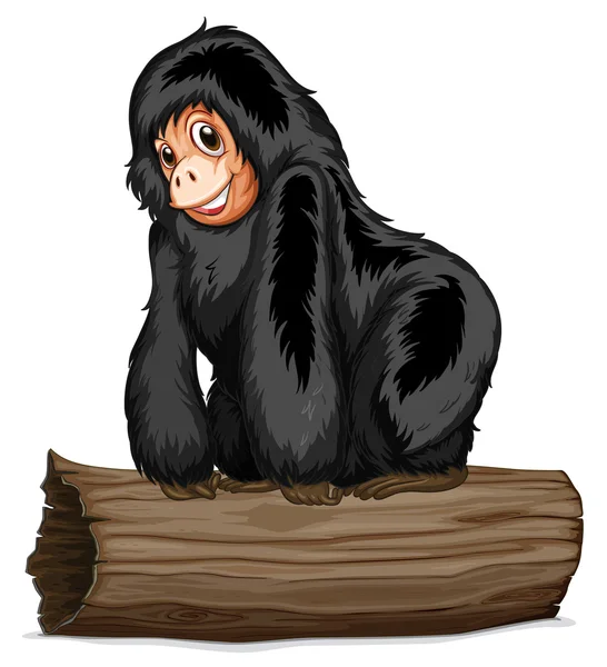 Chimpanzé — Vetor de Stock