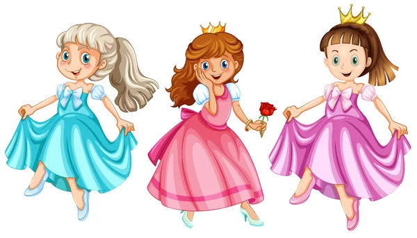 Prinses — Stockvector