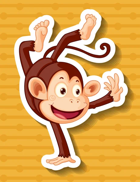 Monkey — Stock Vector