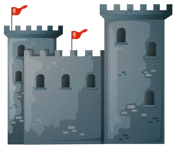 Illustration château — Image vectorielle