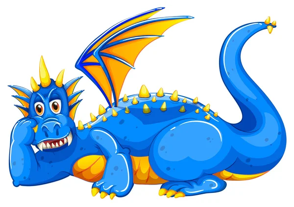 Dragon illustration — Stock vektor