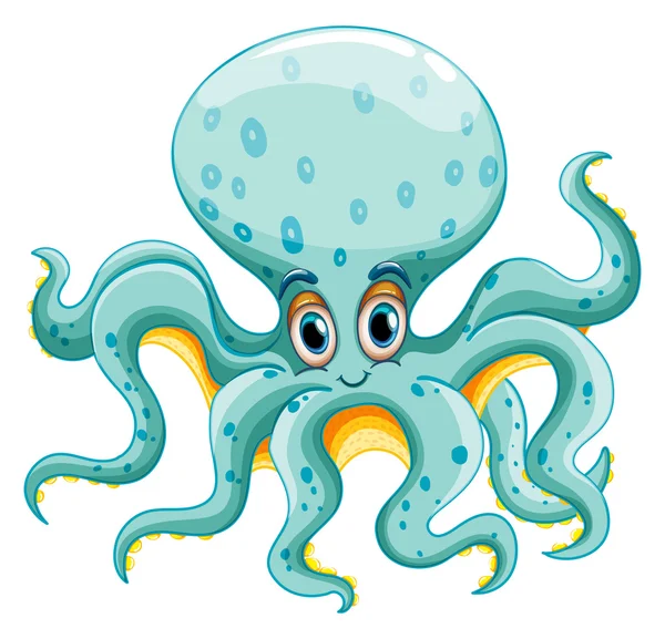 Octopus Illustration — Stock Vector