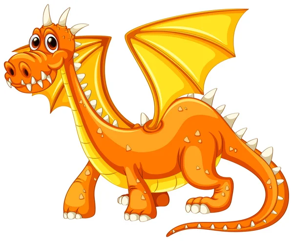 Dragon Illustration — Stock Vector