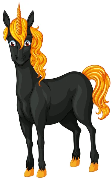 Unicorn Illustration — Stock Vector