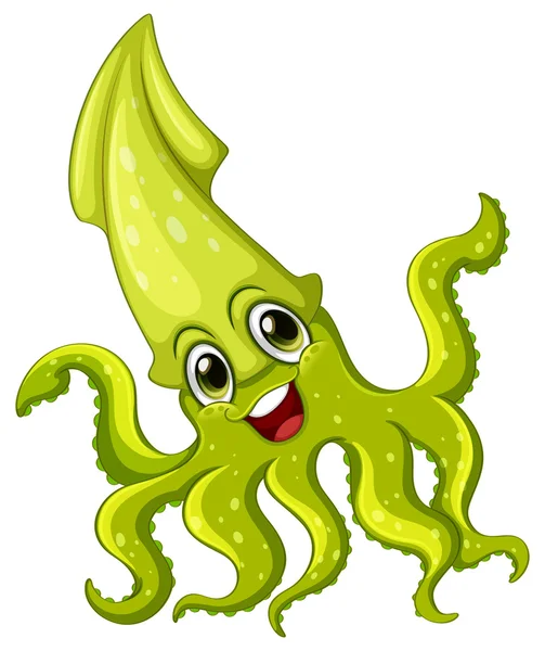 Squid illustratie — Stockvector