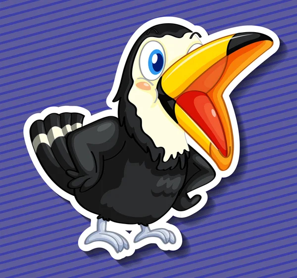 Toucan illustratie — Stockvector